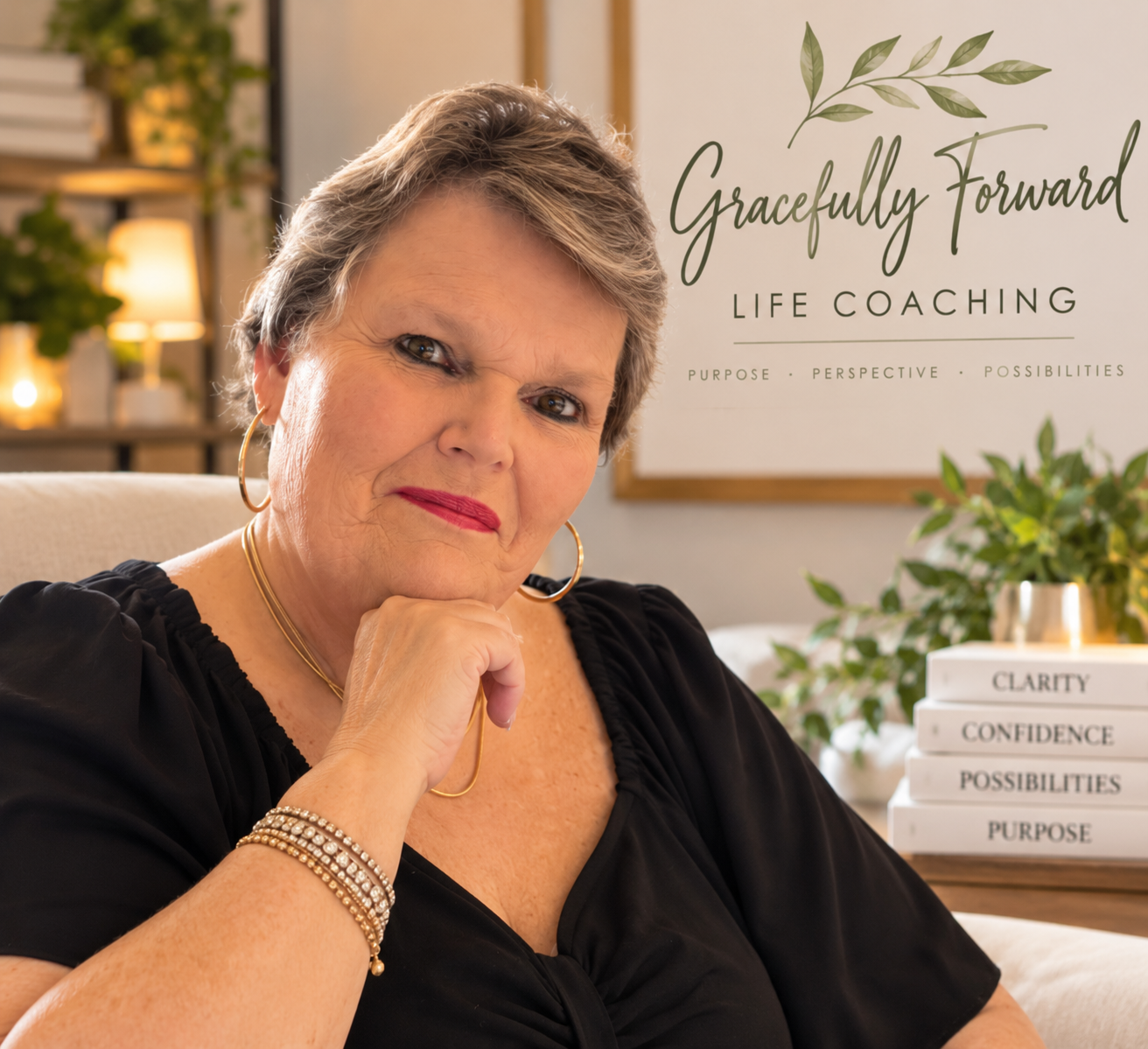 Denise Sowders, founder of Gracefully Forward Life Coaching LLC